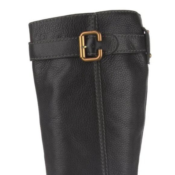 Authentic Chloé Italian Calfskin Leather Knee-High Boots - Picture 7 of 11